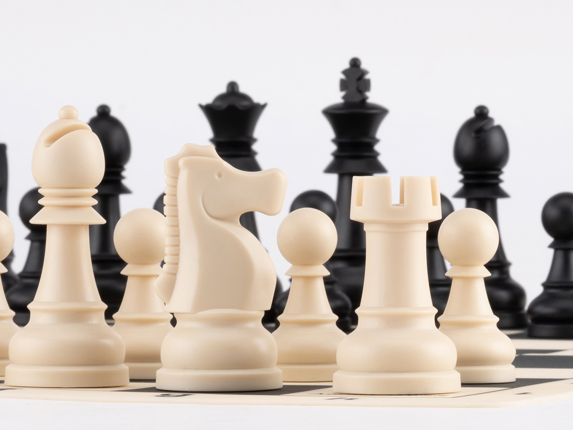 A&A 15''*15'' Reiseschachspiel aus Silikon und Kunststoff mit Aufbewahrungstasche