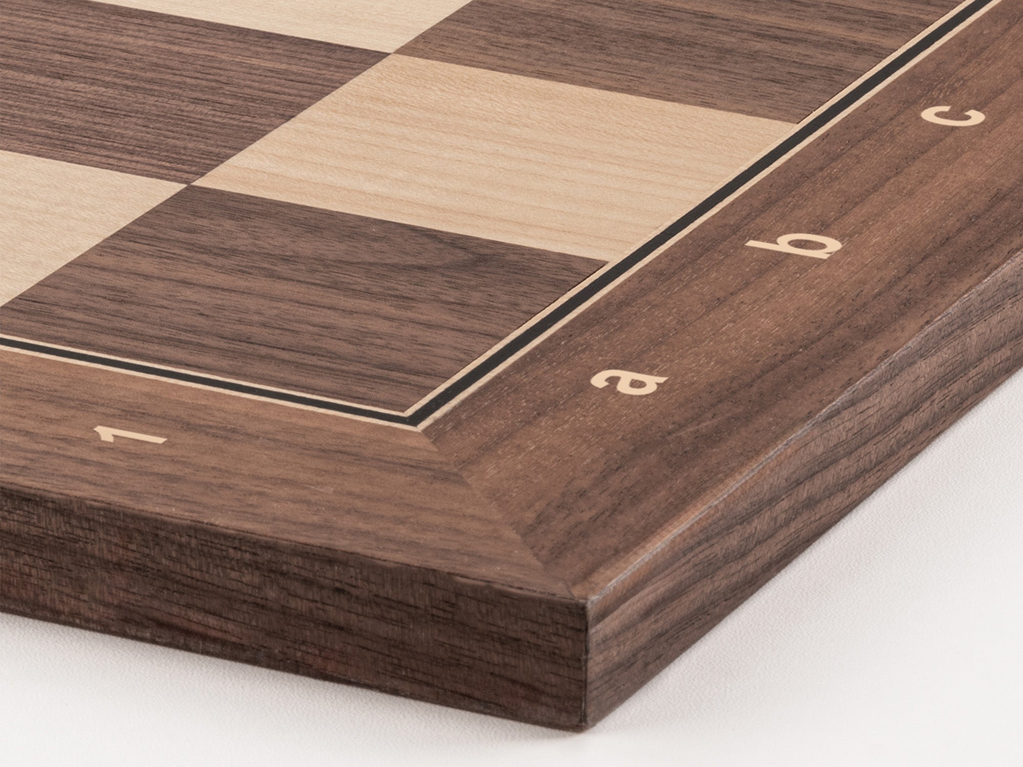 A&A Walnut & Maple Inlaid Wooden Chess Boards