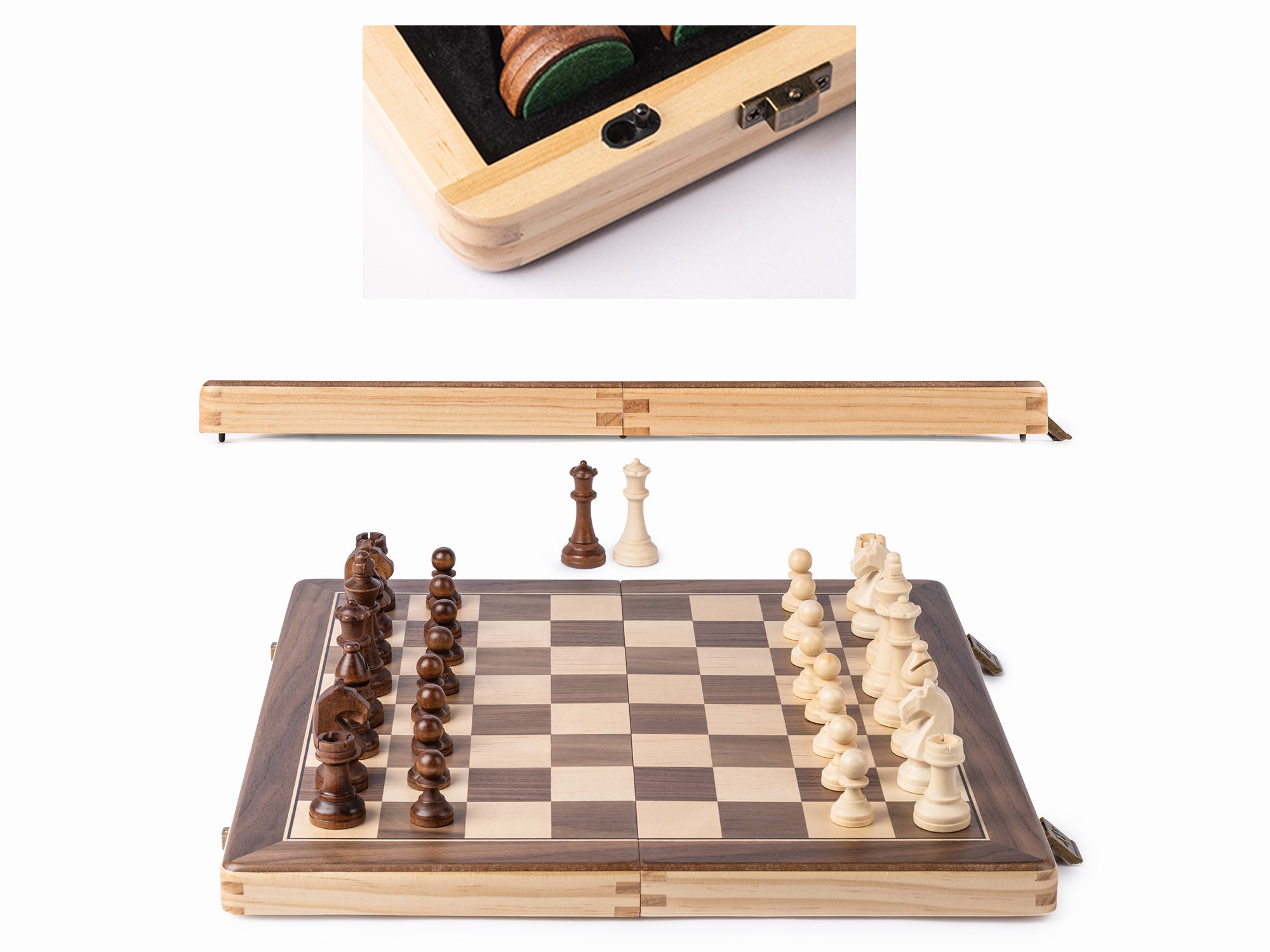 Chessboard leg display
