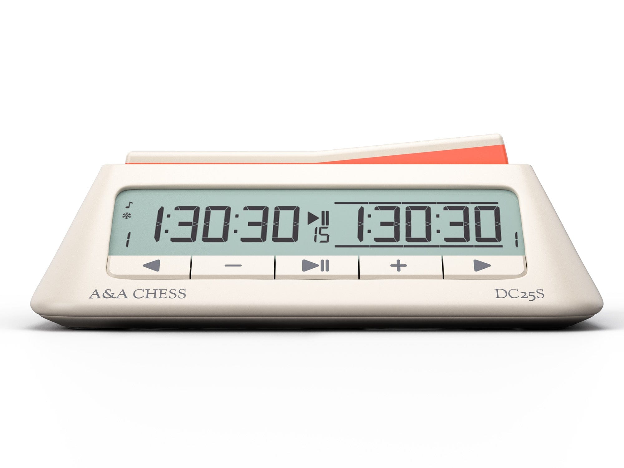 A&A CHESS CHESS ACCESSORIES White A&A Professional Digital Chess Clock