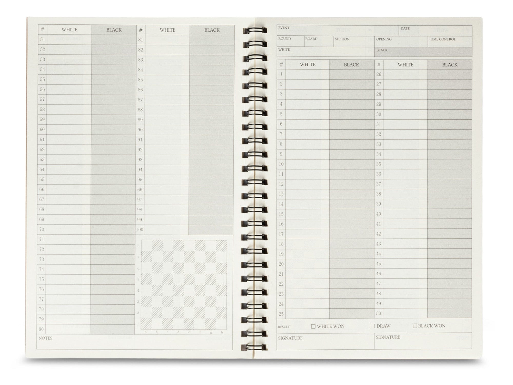 A&A CHESS SCOREBOOK A&A Chess Games ScoreBook / 2 Pack