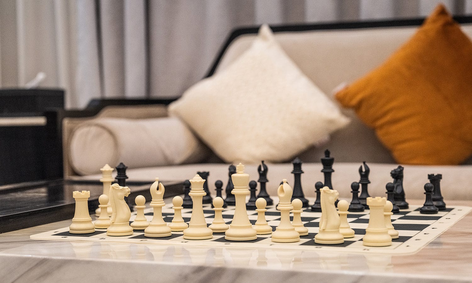 rolling-up chess set