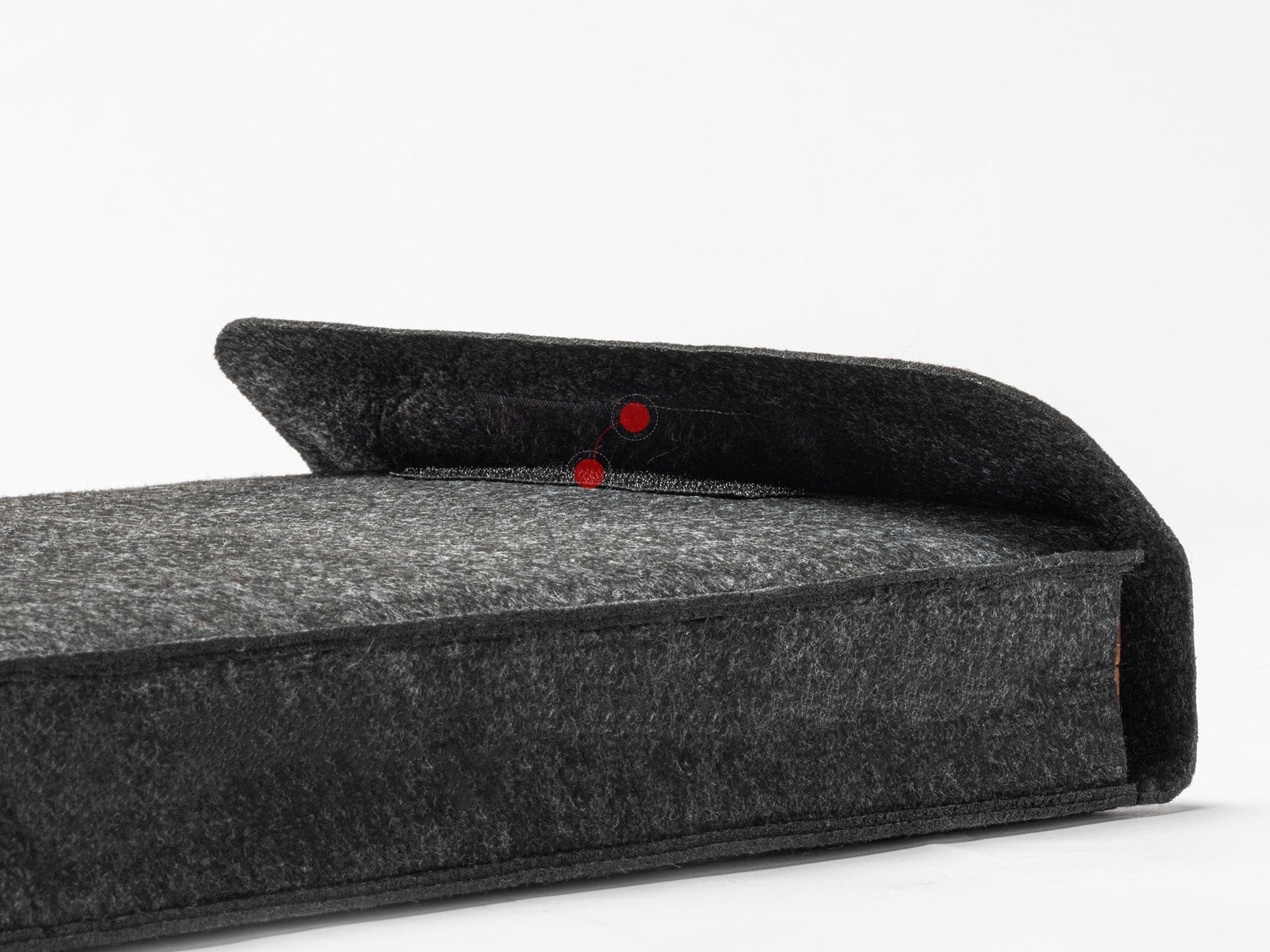 A&A CHESS CHESS ACCESSORIES A&A Wooden Folding Chessboard Storage Felt Bag