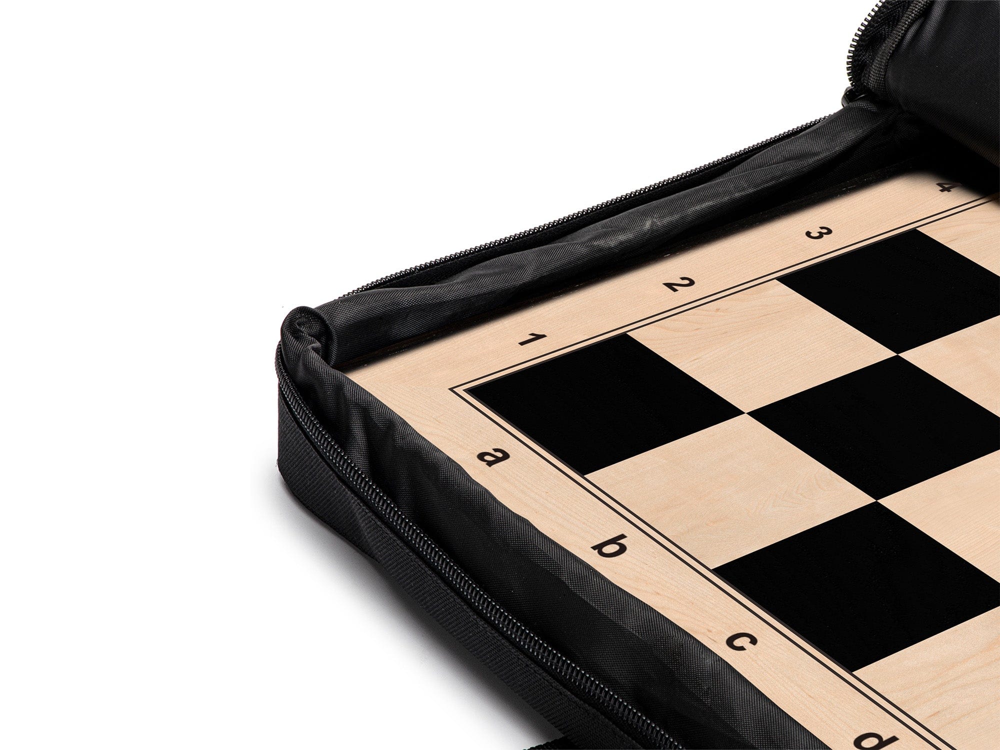 A&A CHESS CHESS BOARD A&A  Ebony Wood & Maple Inlaid Wooden Chess Boards