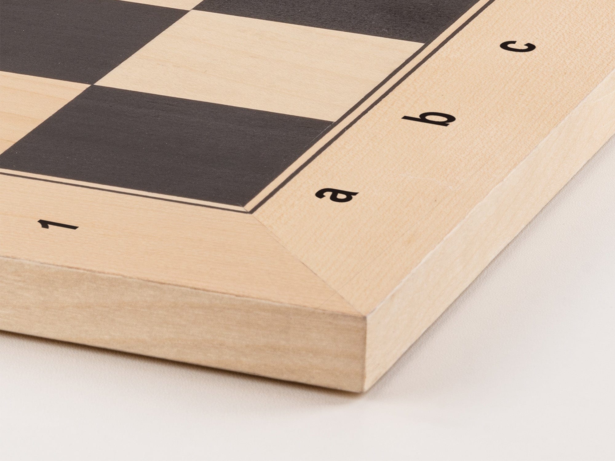A&A CHESS CHESS BOARD A&A  Ebony Wood & Maple Inlaid Wooden Chess Boards